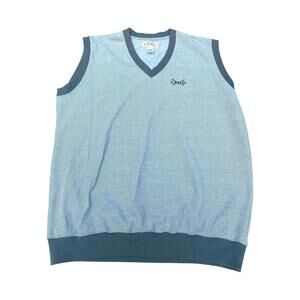 Izod Size Large Men's Vintage Sleeveless V-Neck Sweater Vest